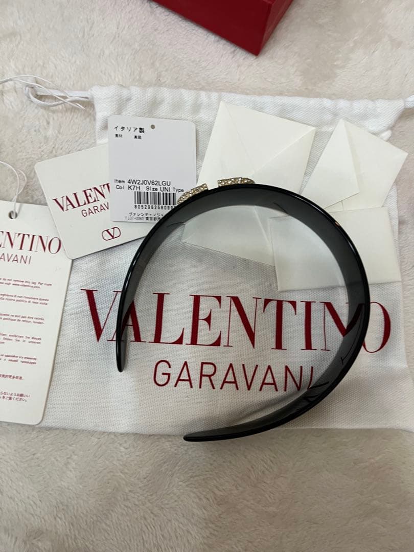 VALENTINO GARAVANI スワロフスキーカチューシャ