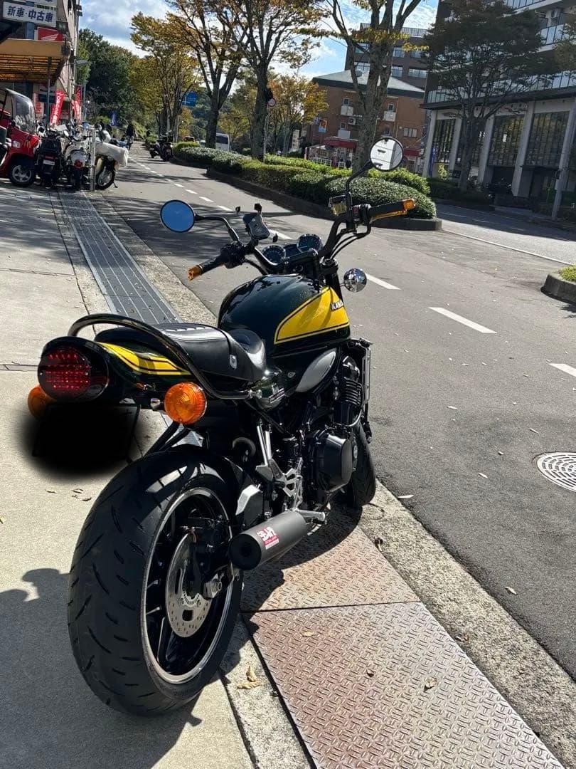 Z900RS ヨシムラ 手曲げストレートサイクロン 車検対応品