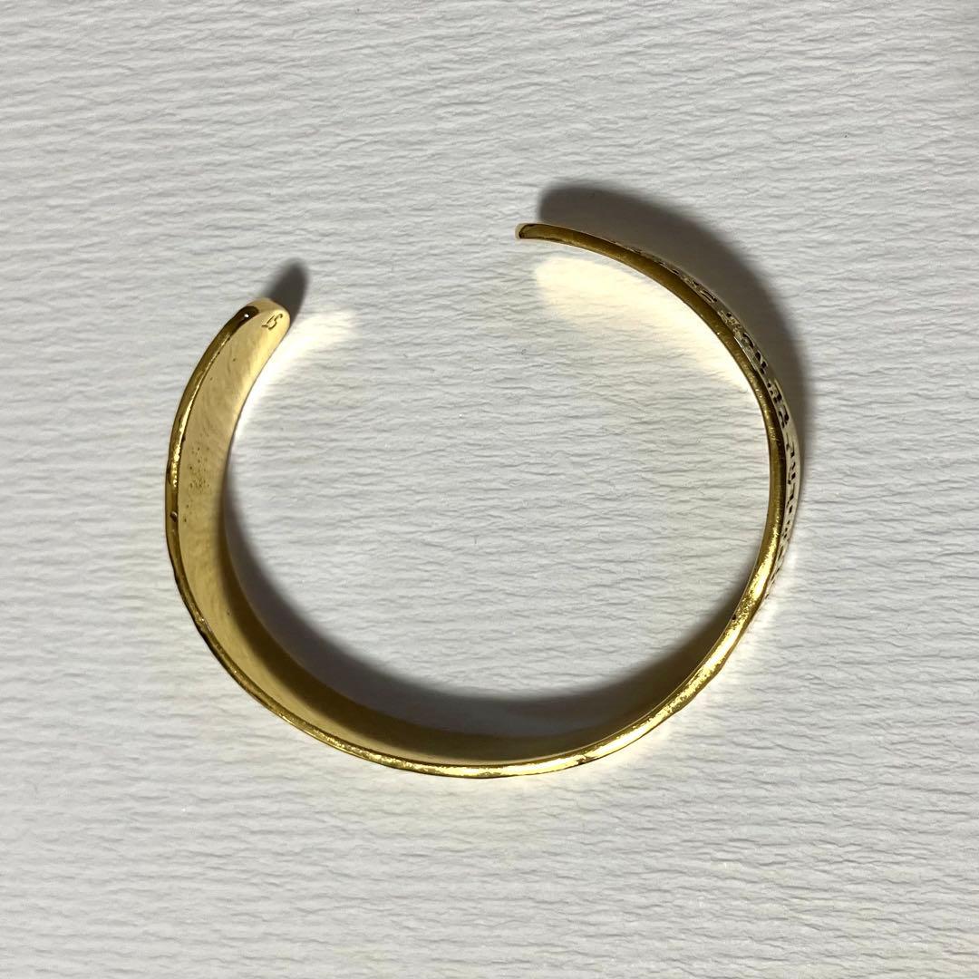 【美品】セルジュトラヴァル バングル ゴールド