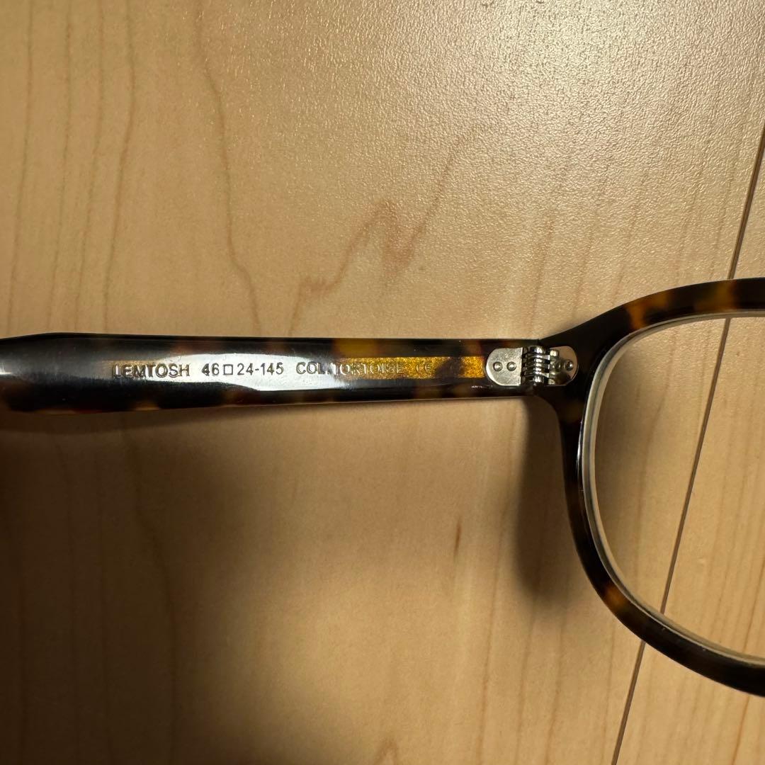 MOSCOT モスコット レムトッシュ 46 TORT メタルアームパット