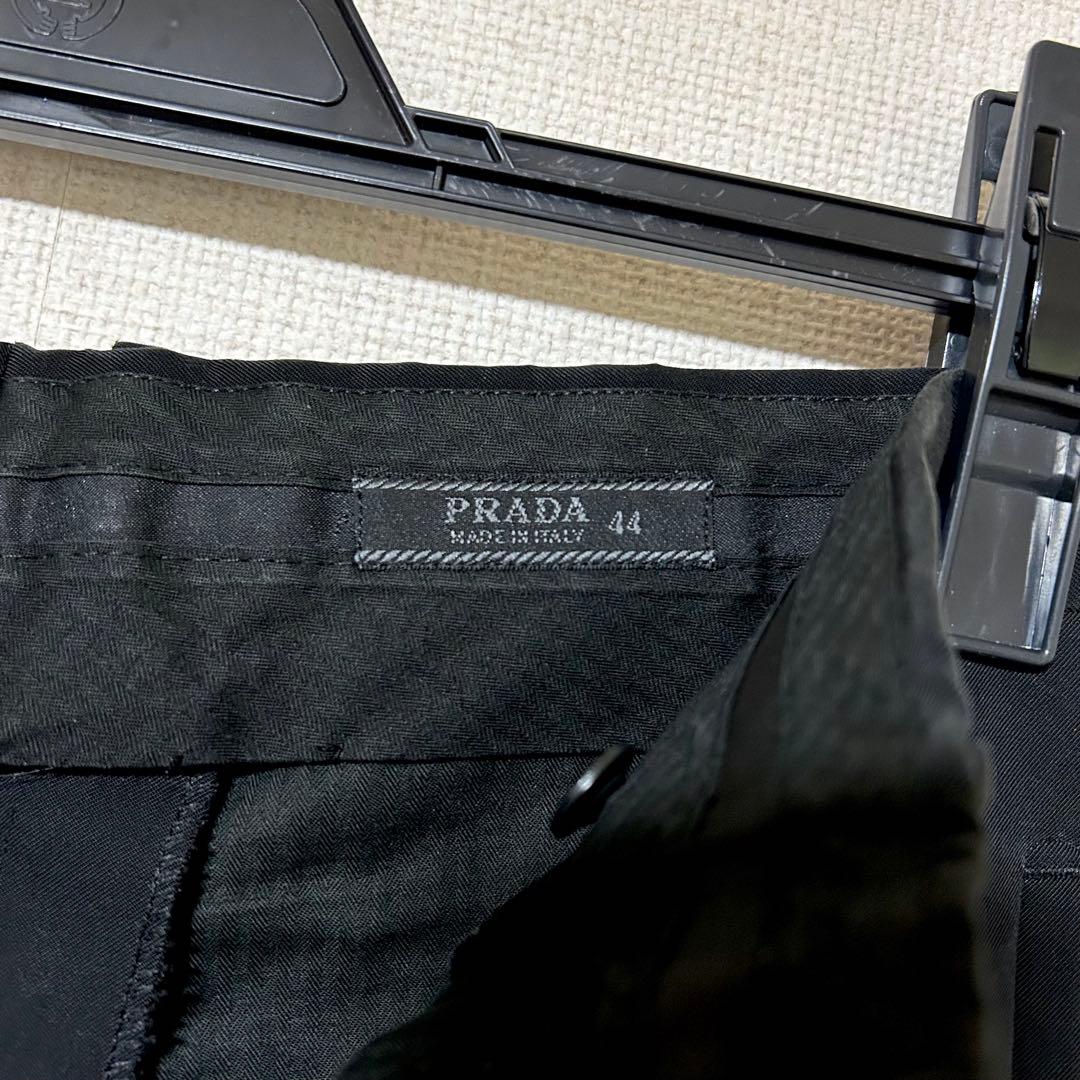 PRADA 90s スラックス ブラック 44