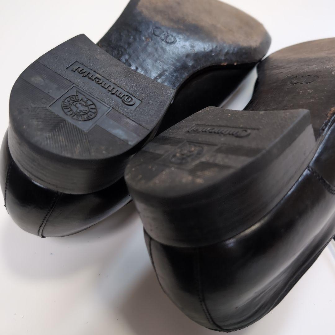 本物　11500円Christian Dior レザー ドレスシューズ