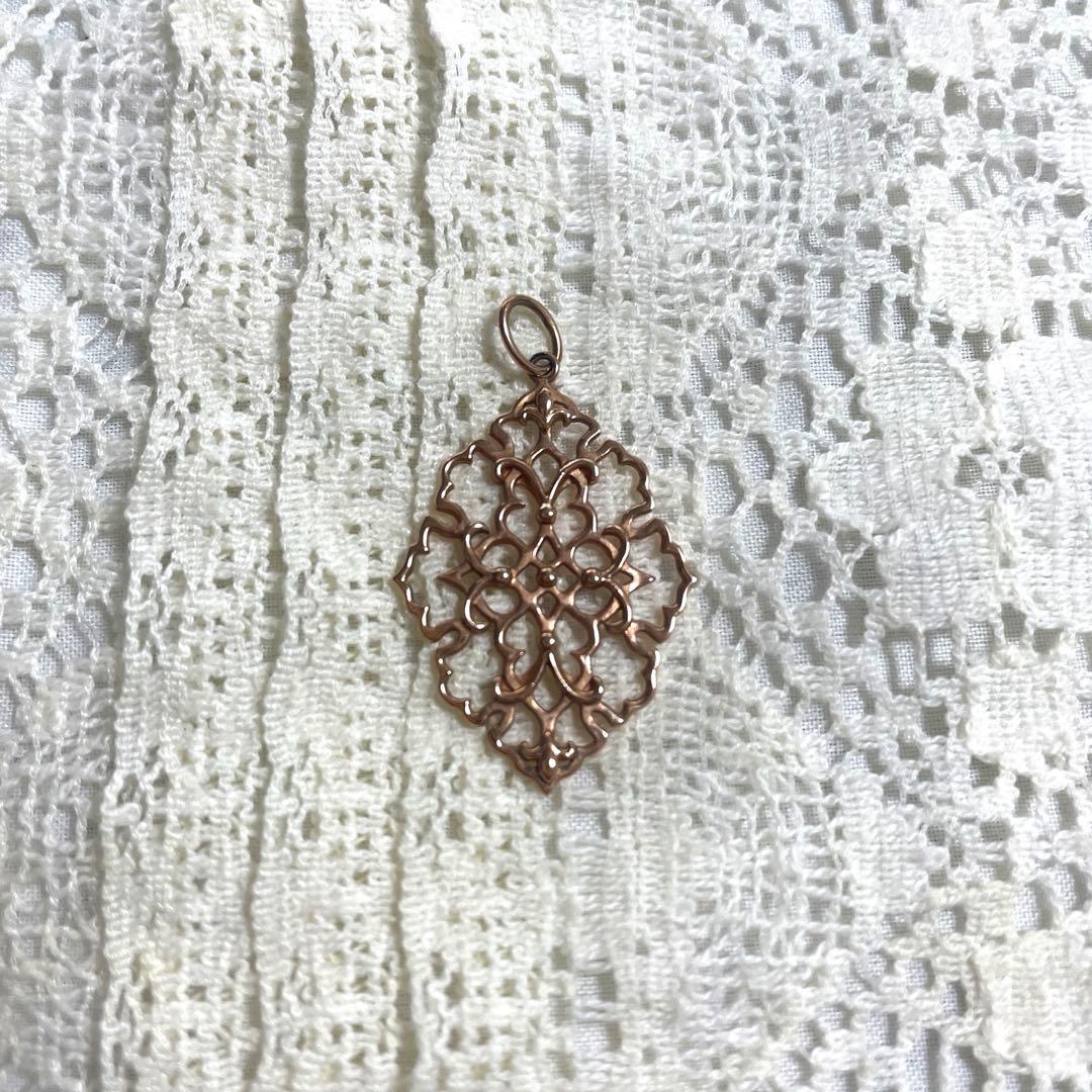 agete K10 ジャスミンチャーム