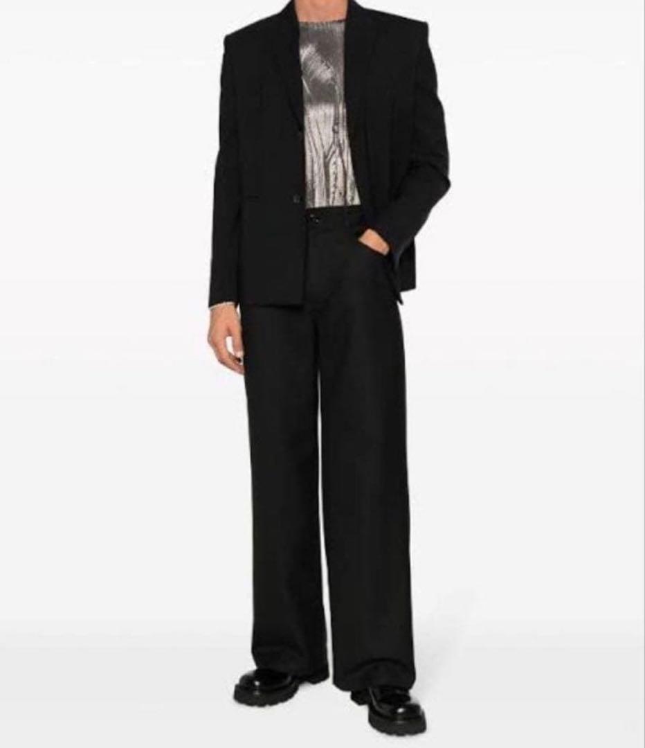 パンツ sefr jiro trousers black