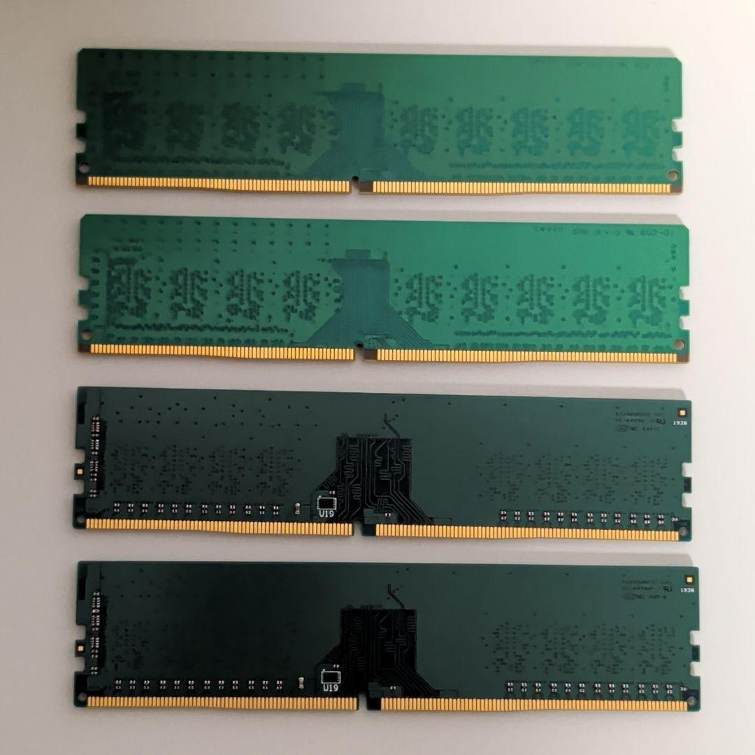 [Crucial/CFD] 32GB(8GB×4枚) DDR4-2666