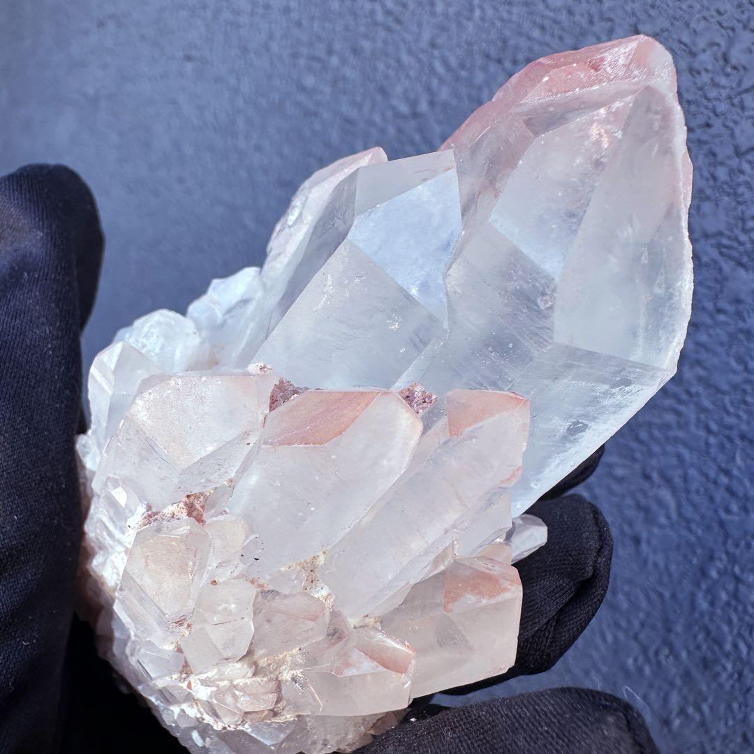 爆アレ❗️可愛いピンク♡超綺麗マダガスカル産パイナップルピンククラスターA1192