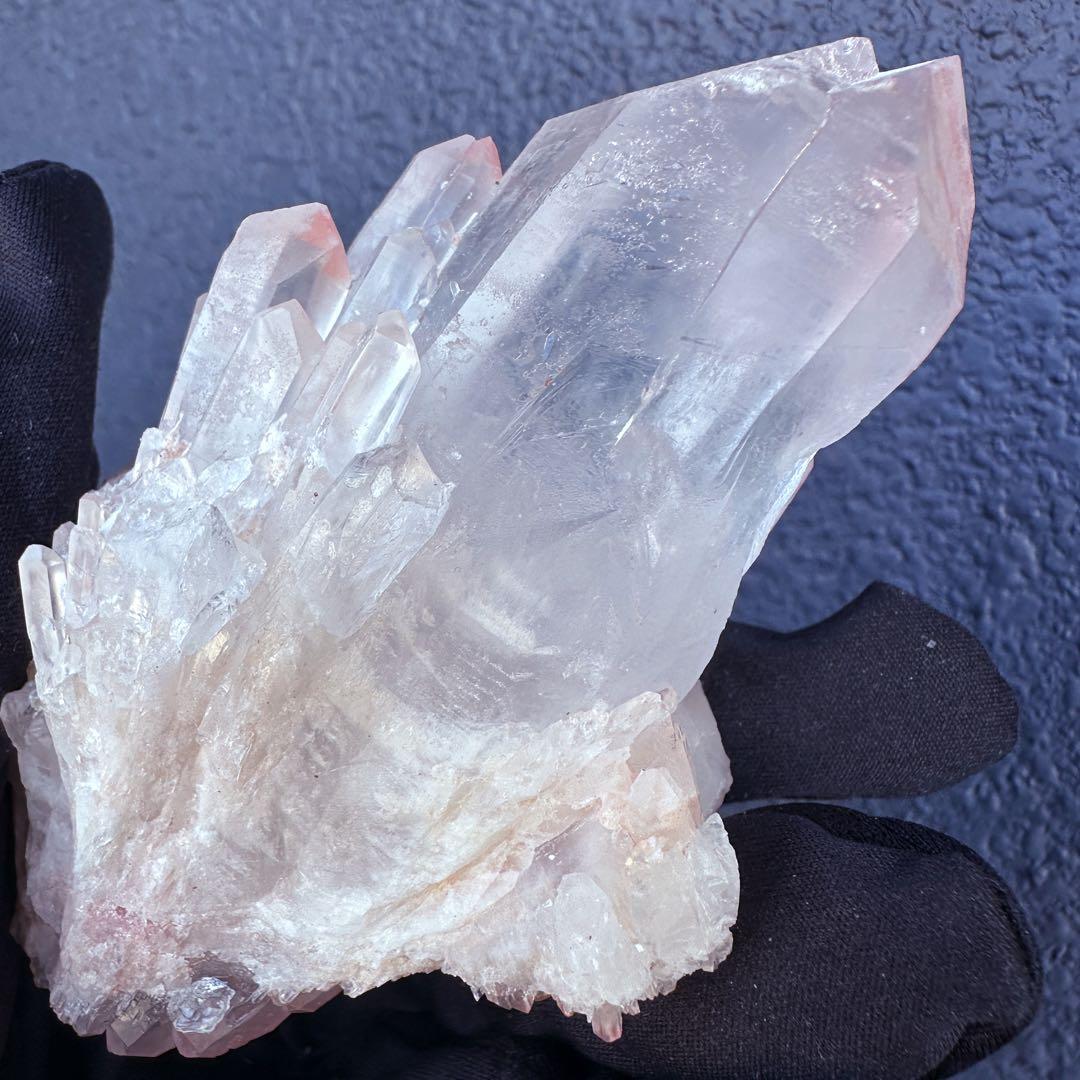 爆アレ❗️可愛いピンク♡超綺麗マダガスカル産パイナップルピンククラスターA1192