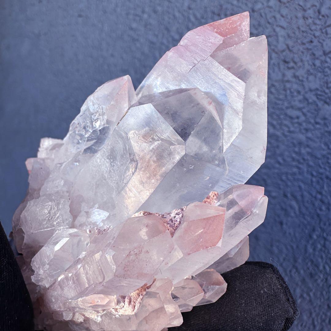 爆アレ❗️可愛いピンク♡超綺麗マダガスカル産パイナップルピンククラスターA1192