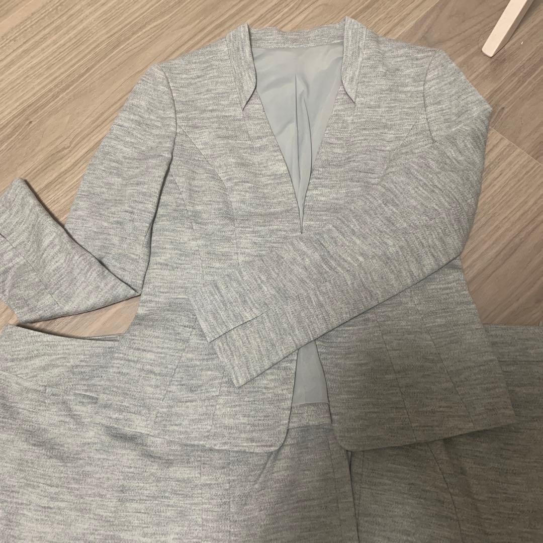 クードシャンス　ウールジャージ素材のジャケット＋スカート2タイプ　新品同様