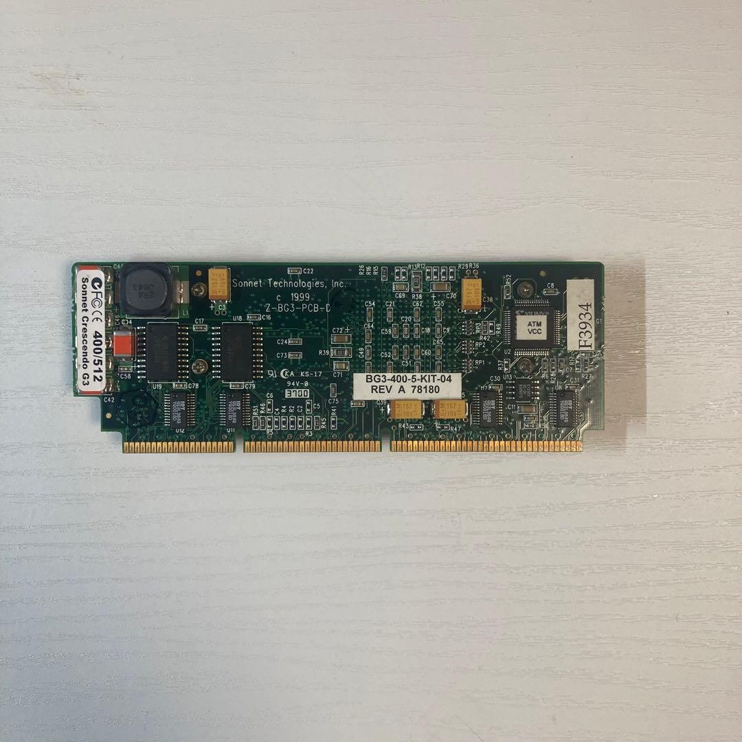 Macデスクトップ Sonnet Crescendo G3/L2 400/512 Macintosh