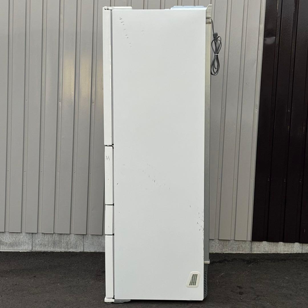 ＊ちゃめ 東芝 462L 6枚ドア 冷蔵庫 GR-P460FD(EW)