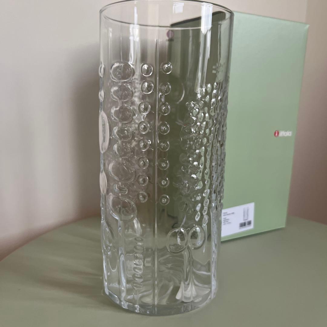 イッタラ　フローラ ベース 250mm クリア　新品未使用品