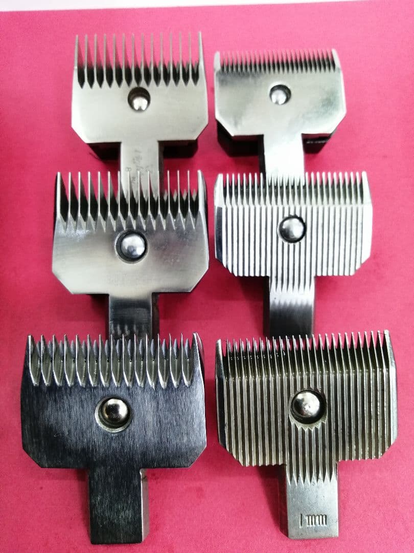 ファイター EC505B コードレスバリカン 研磨済み替刃 6個付