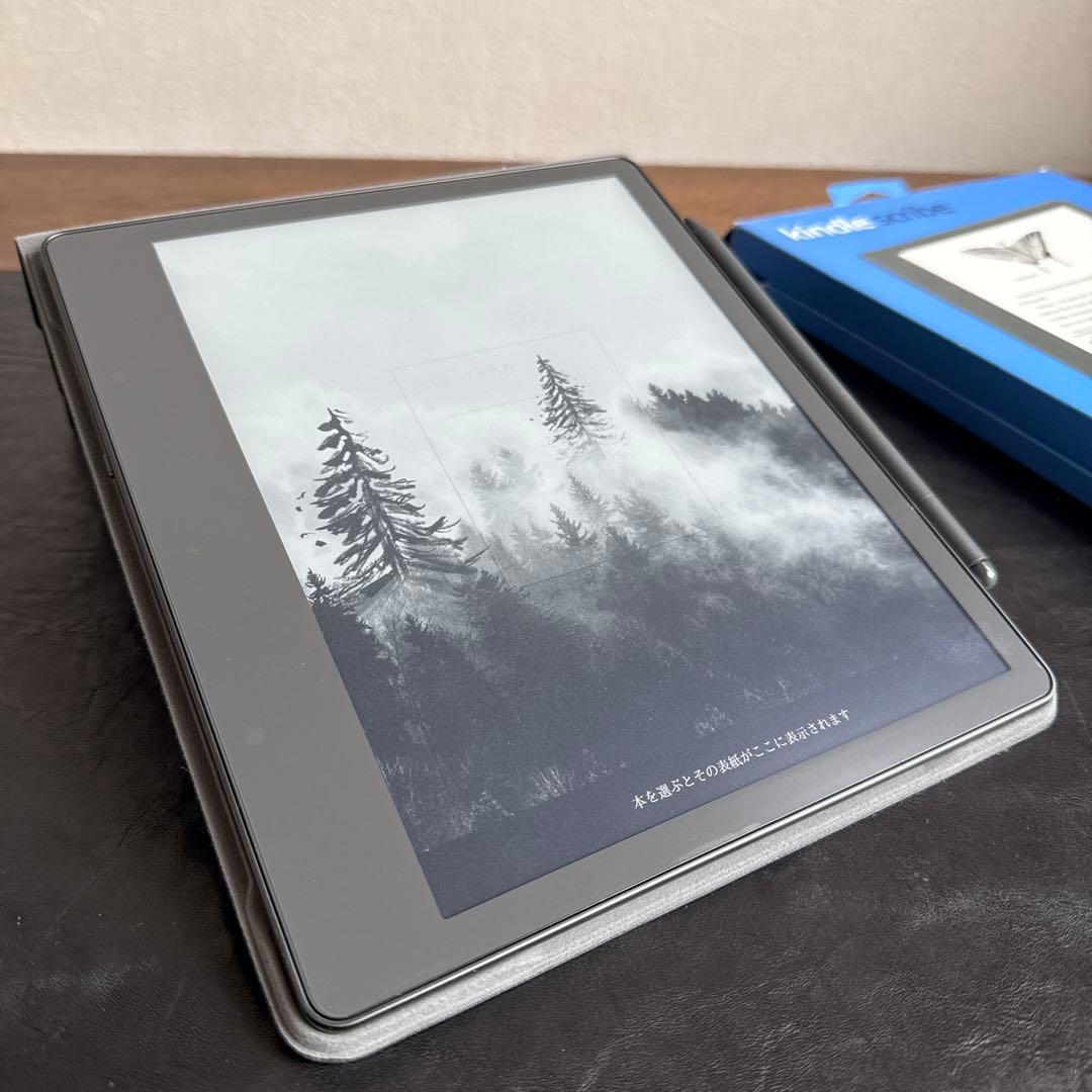 【タイムセール】Kindle Scribe 64GB プレミアムペン 純正カバー