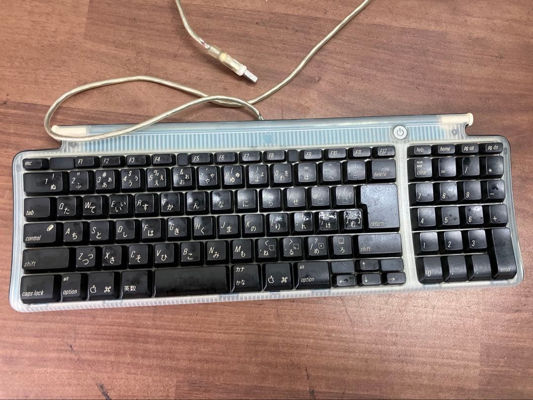 レトロ！【Apple】 iMac G3 初代 ボンダイブルー キーボード付