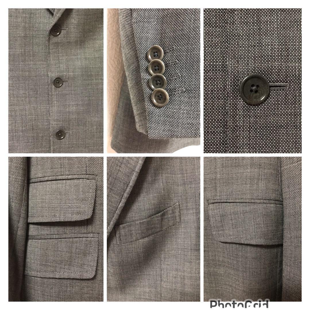 ♡美品♡メンズ エトロ ミラノウール グレー ジャケット&パンツ スーツ