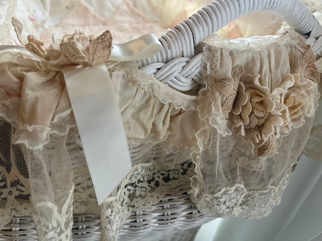 さえら　ラタン　かご