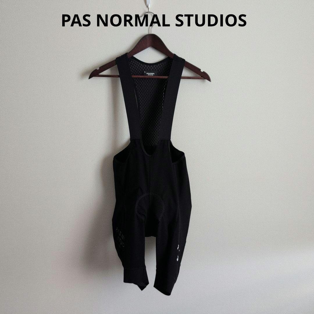 【極美品・ 希少】パスノーマルスタジオ　ビブショーツ　黒　S