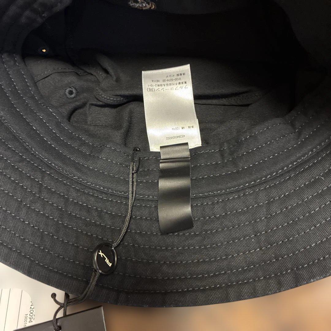 希少　完売品　RLX ポロベア　バケットハット　ブラック　ラルフローレン　ゴルフ