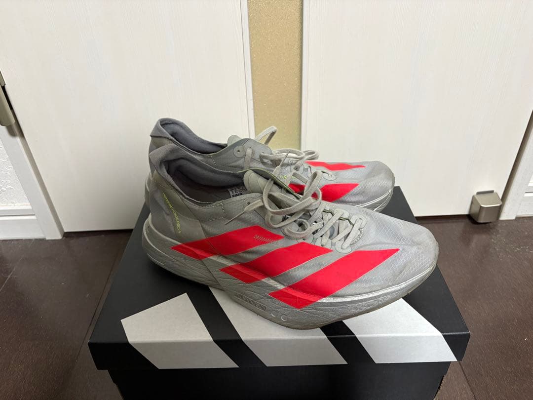 adidas ADIZERO アディオスプロ4 JR6372 27.0cm