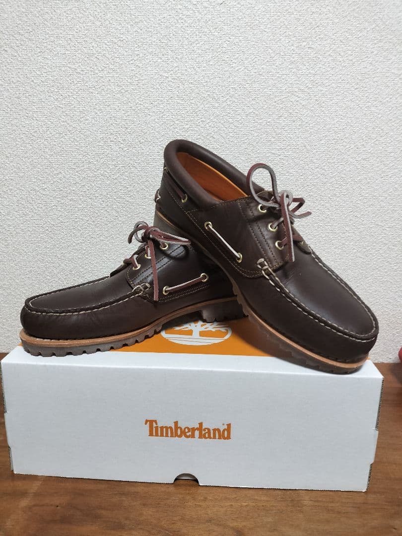 大幅値下げ中 Timberland 3eye ブラウン 27.5 試着のみ