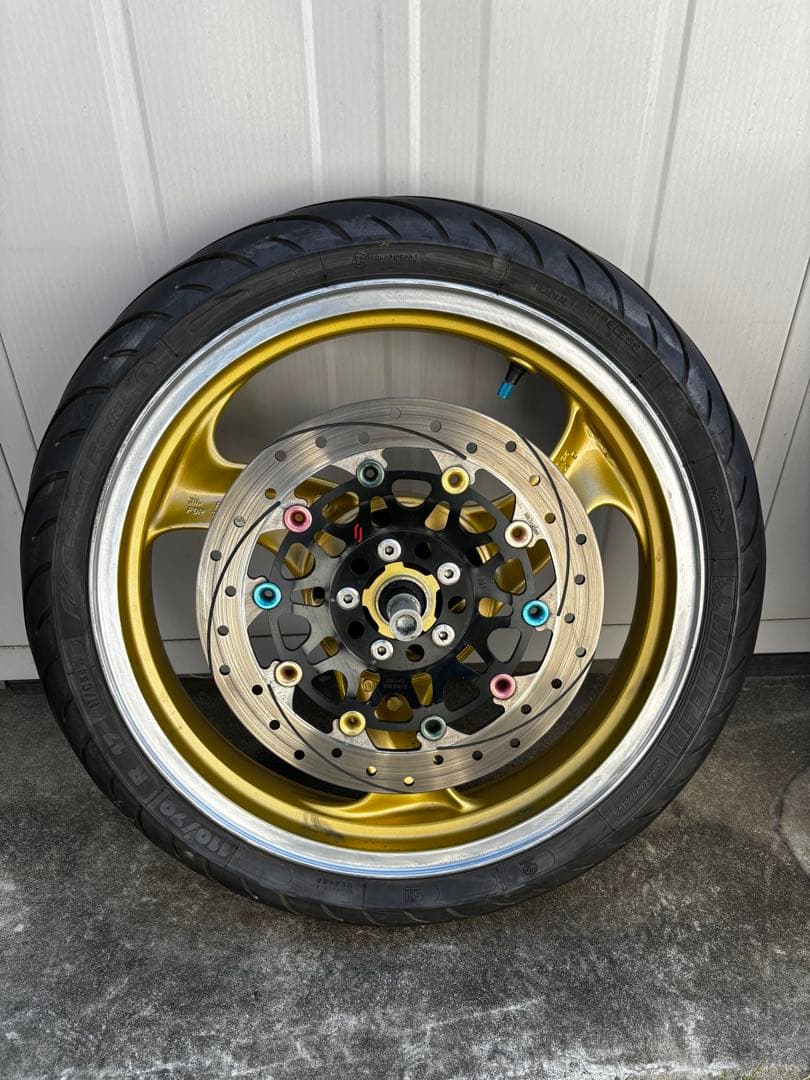 カワサキ バリオス250 前後ホイール ブレンボディスク