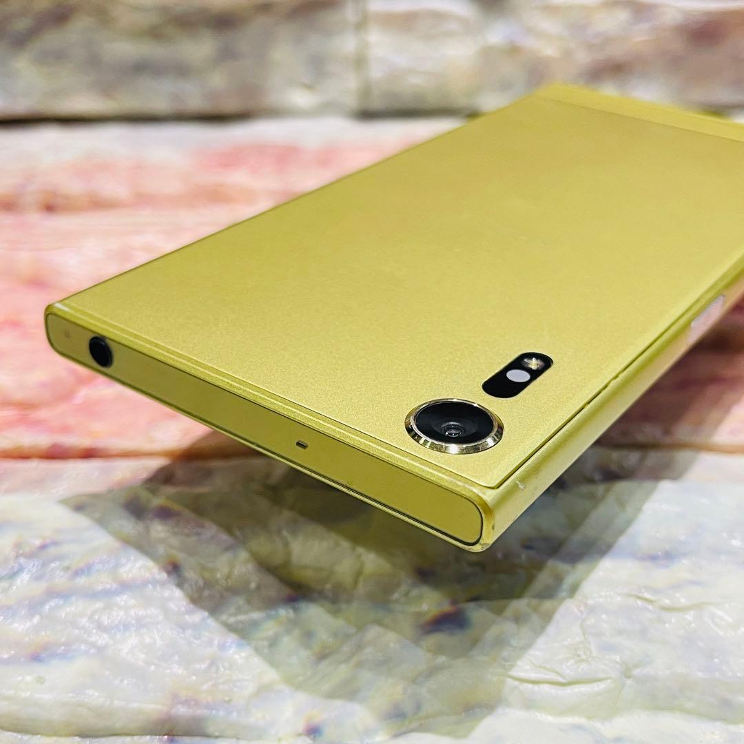 SIMフリー Xperia XZs 32GB イエロー 電池良好