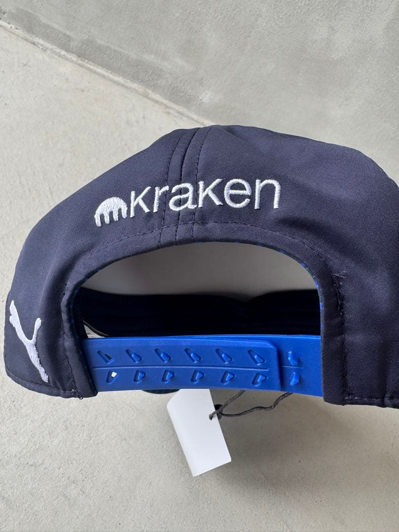 ウィリアムズレーシング チームキャップ PUMA 2025 ネイビー h64