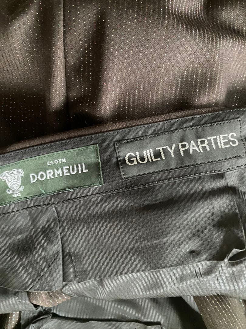 ワコマリア　GUILTY PARTIES ラメ入りスラックス
