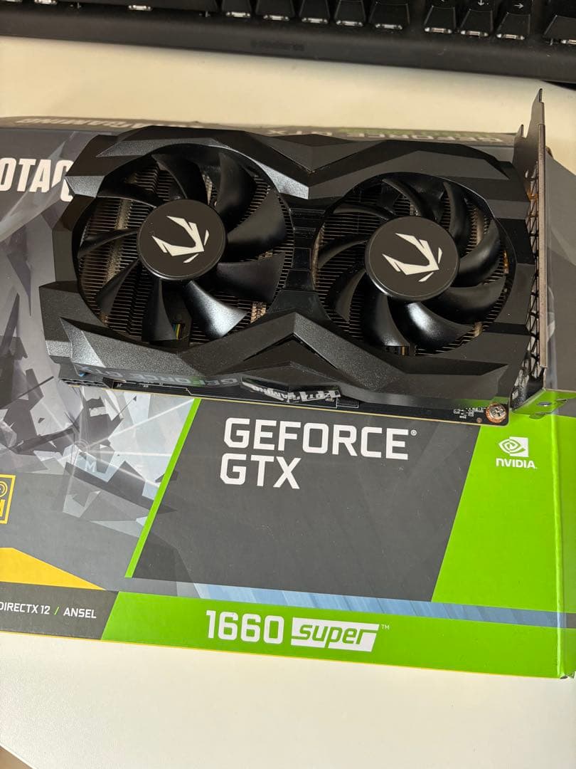 早めに売りたいです❗️ZOTAC GeForce GTX 1660 Super
