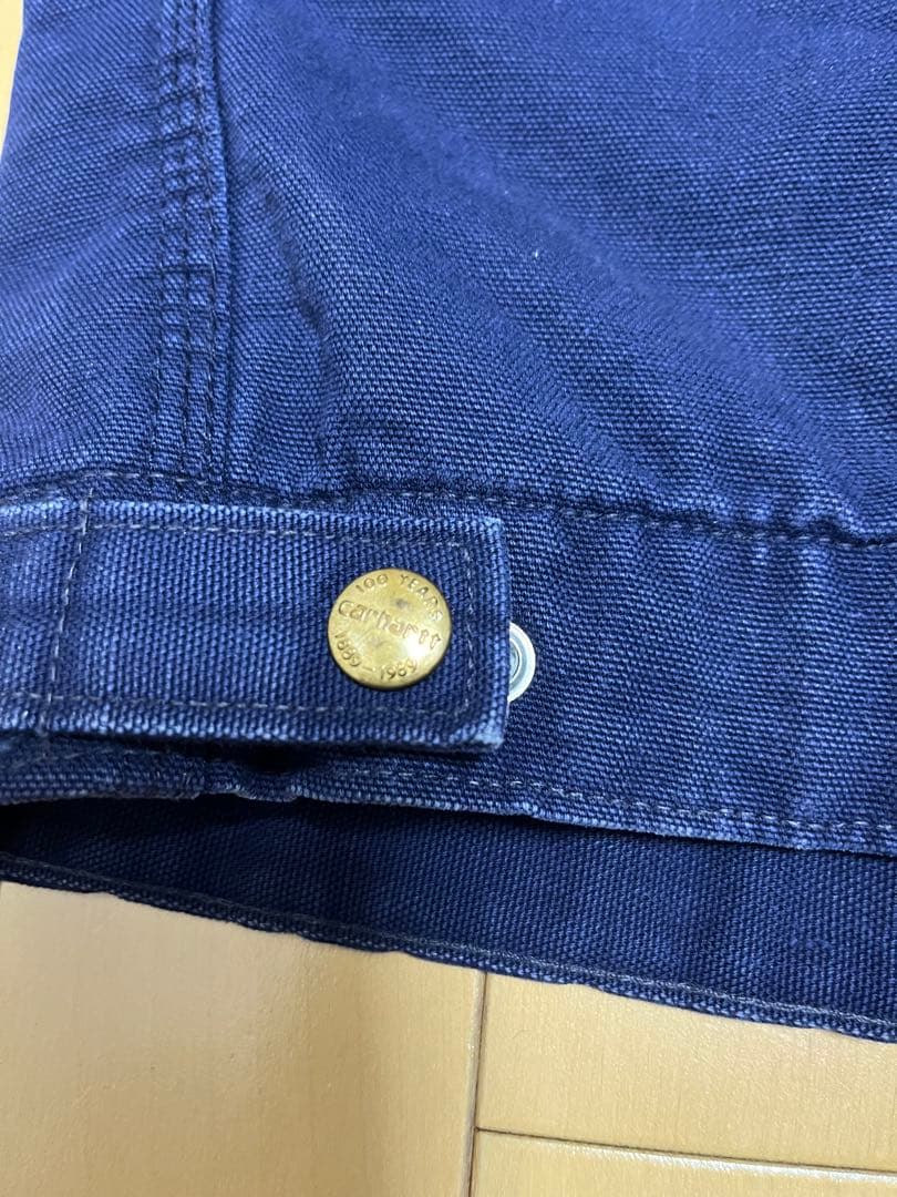 カーハート100周年デトロイトジャケットM紺ヴィンテージ古着usa製stussy