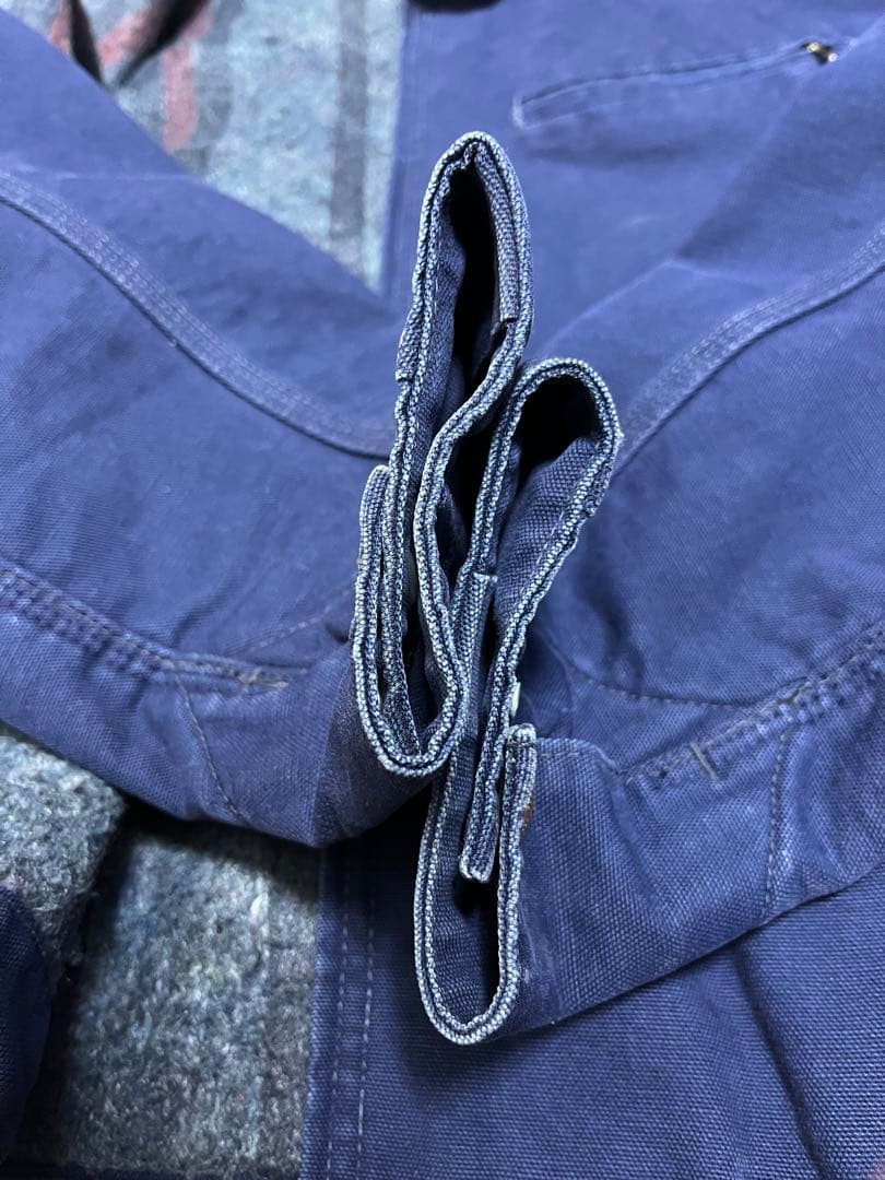 カーハート100周年デトロイトジャケットM紺ヴィンテージ古着usa製stussy