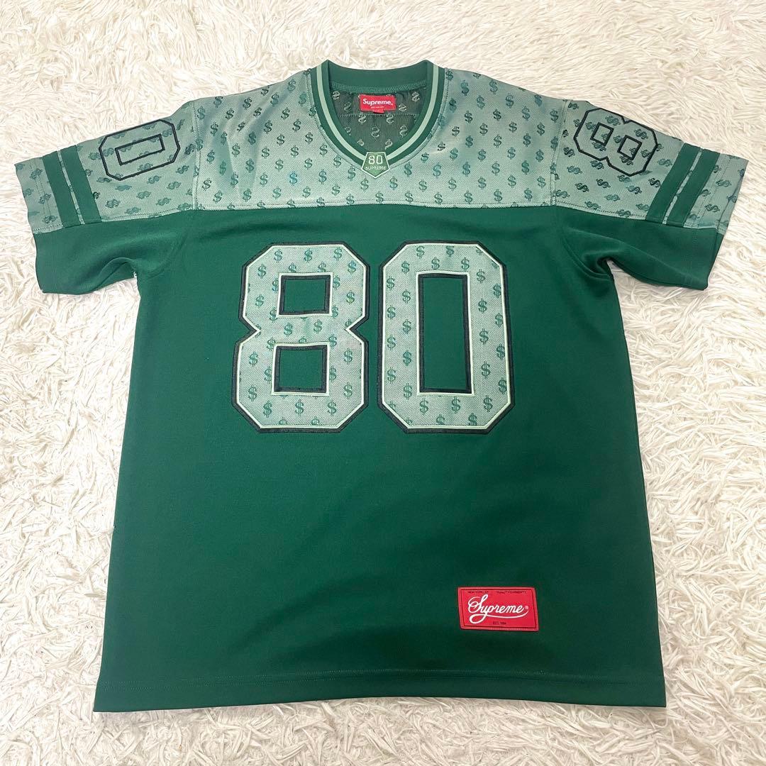 美品Supreme Monogram Football Jersey グリーンS