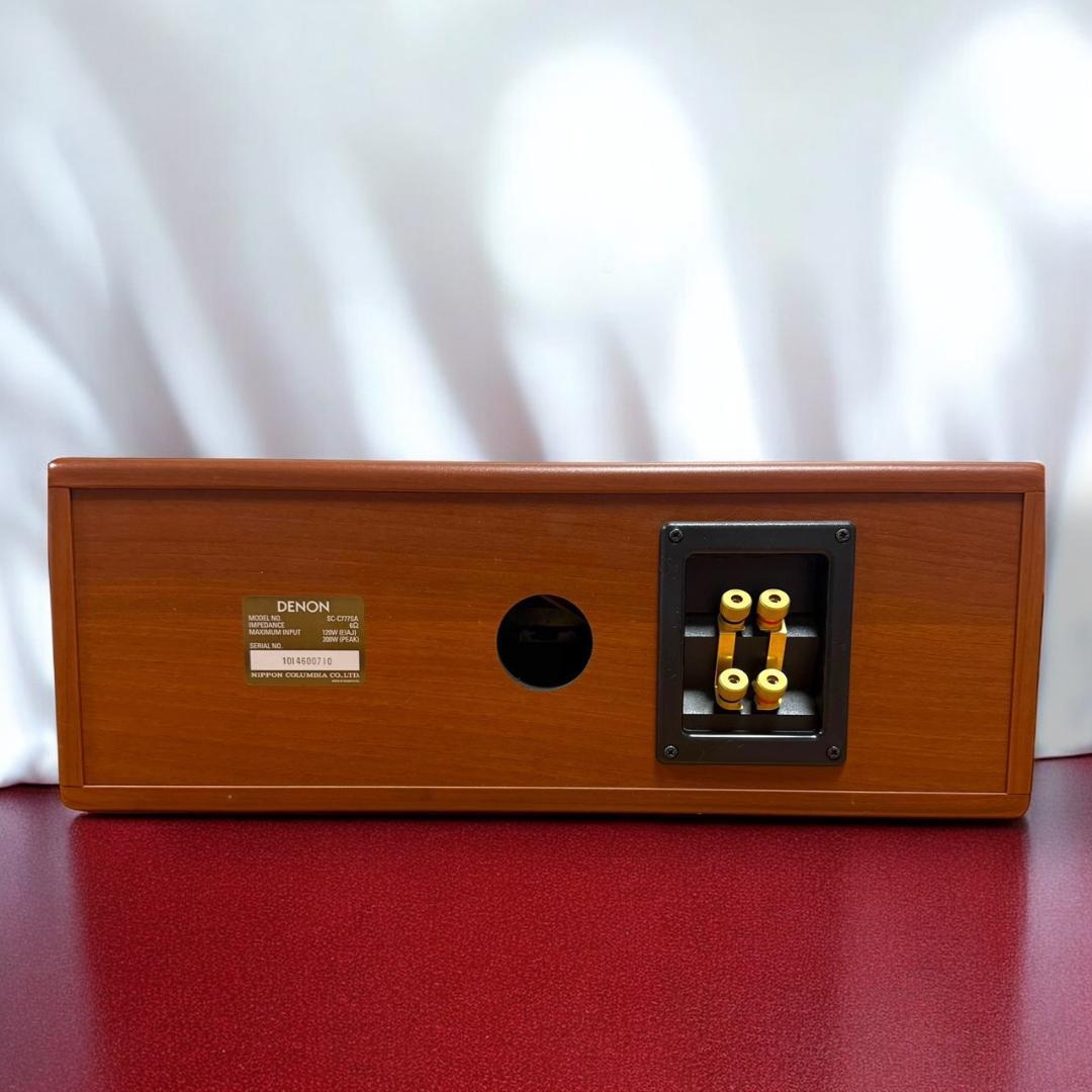 ☆美品 デノン SC-C777SA M センタースピーカー ジャンパープレート付