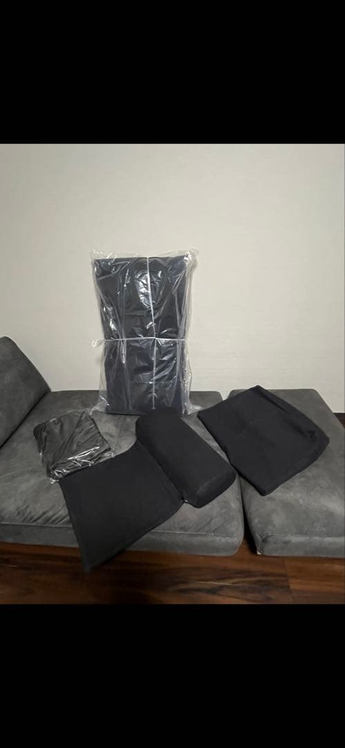 SOLID （ミヤモト家具） ウォルナットカウチソファ＋オットマン オプション付