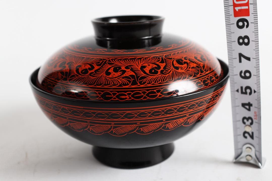 茶道具 茶懐石 蒟醤塗 吸物椀　きんま キンマ