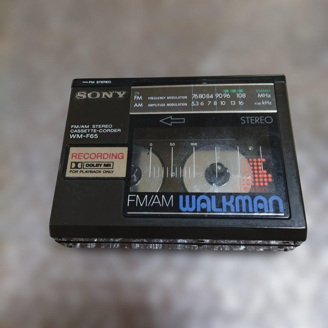 ソニー　カセットウォークマン　WM−F65　ジャンク　管理ナンバー903