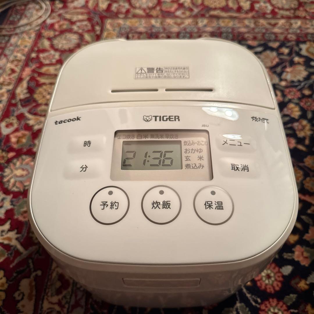 TIGER tacook JBU-A551 炊飯器