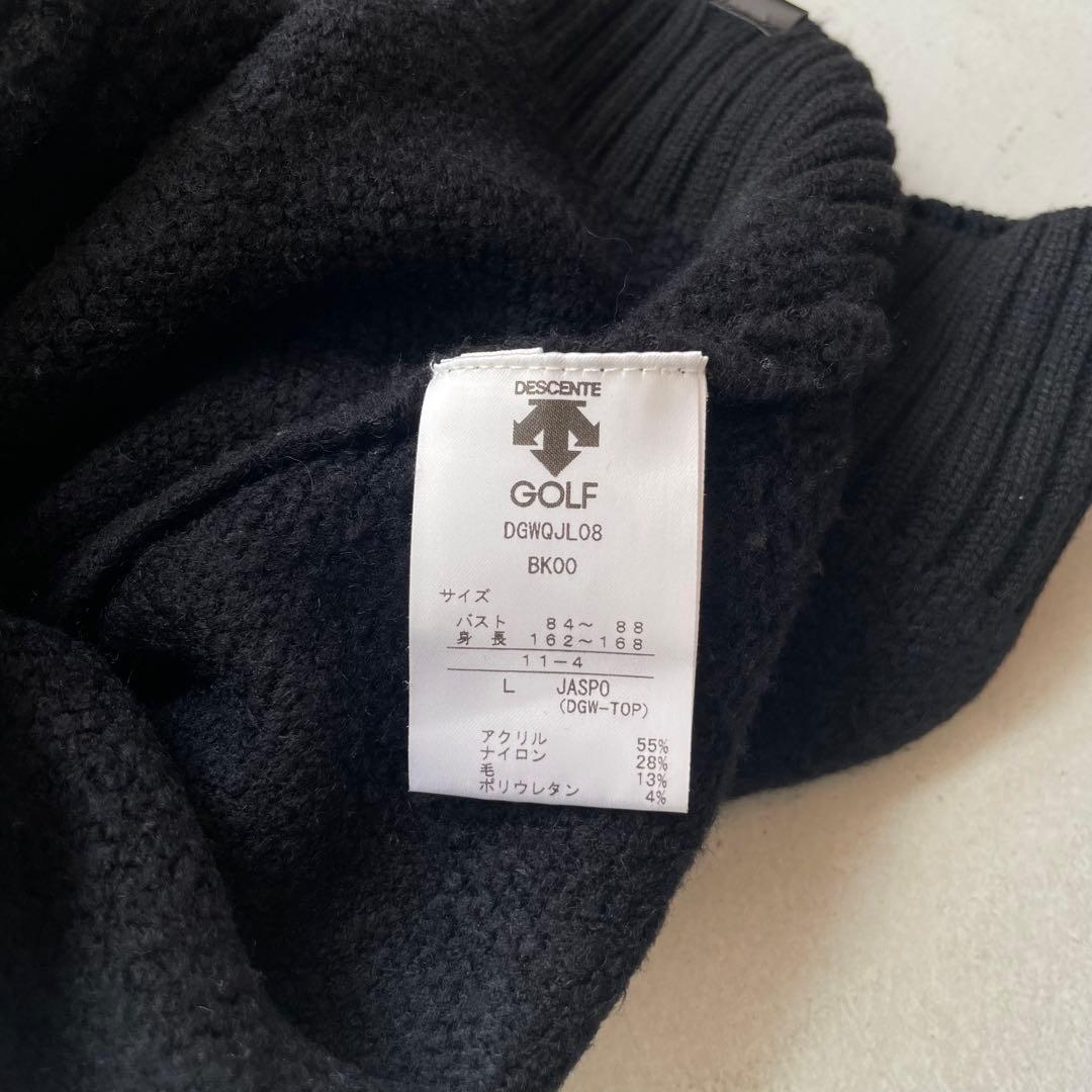 DESCENTE GOLF デサントゴルフ クリスタルコレクション セーター L