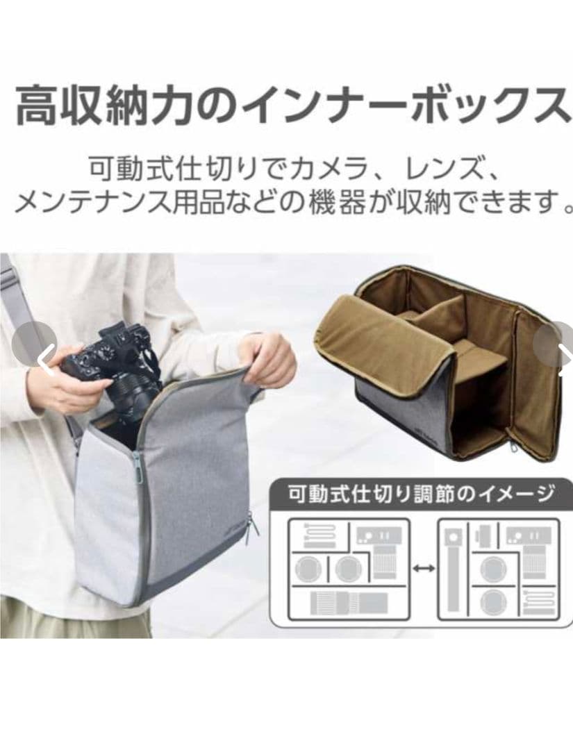 定価5万円 最高品質 リュック 精密機器運搬対応カメラPC　ELECOMエレコム