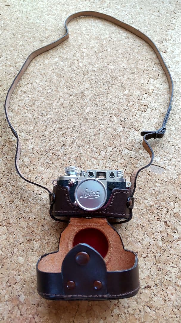 SHARAN ライカⅢ fモデル 　カメラ ＋ 本革ハードケース付き