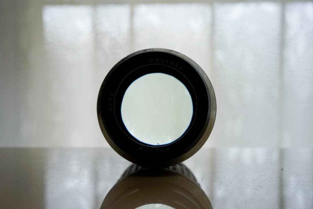 KMZ PO-2-2M 75mm f2 ライカM改 シネレンズ スピードパンクロ