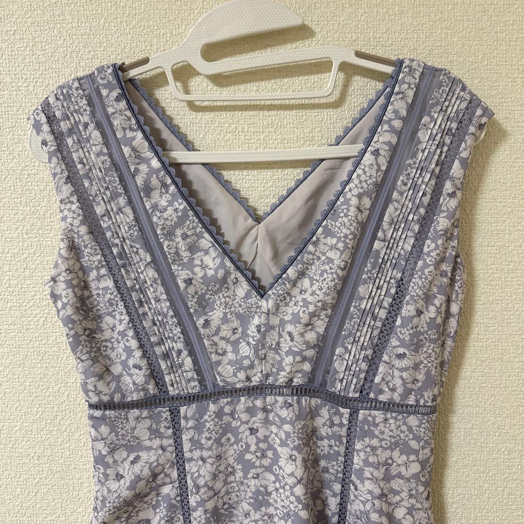 ワンピース Her lip to / Lace Trimmed Floral Dress