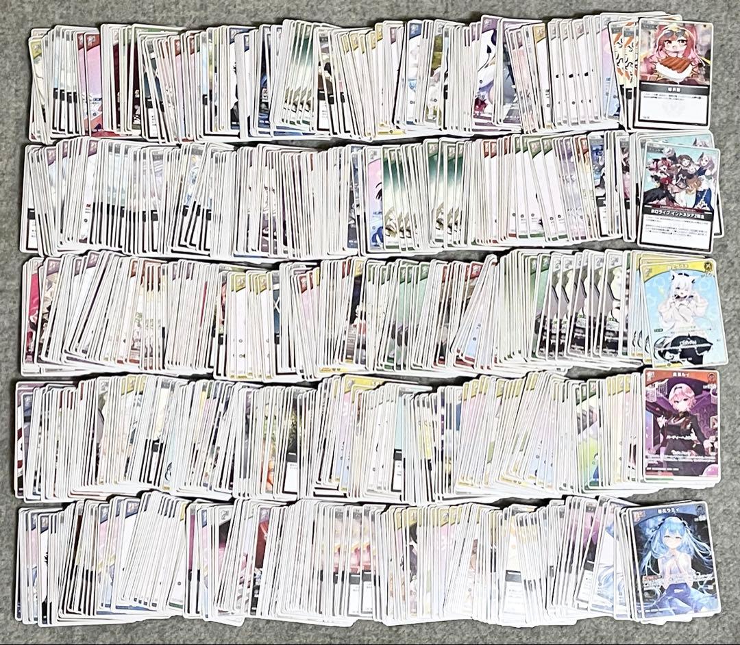 ホロライブカード ホロカ ノーマル 4000枚 まとめ売り U C エール 汎用