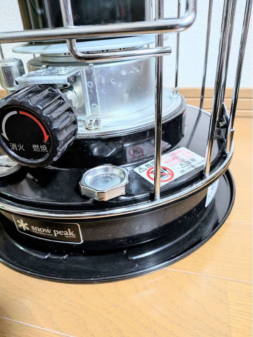  peak ストーブ 温度調節ダイヤル付き〔最終値下げ〕