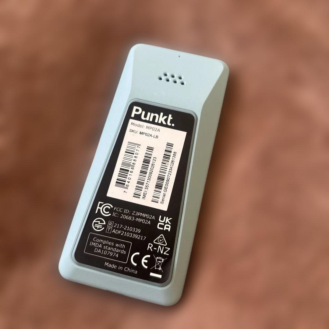 Punkt. MP02 New Generation ライトブルー