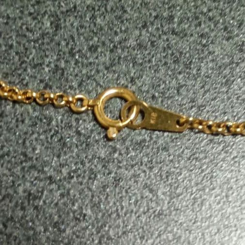 ダンボ❤️金高騰中✨K18刻印あり✨ゴールドネックレス 本物 金 金資産