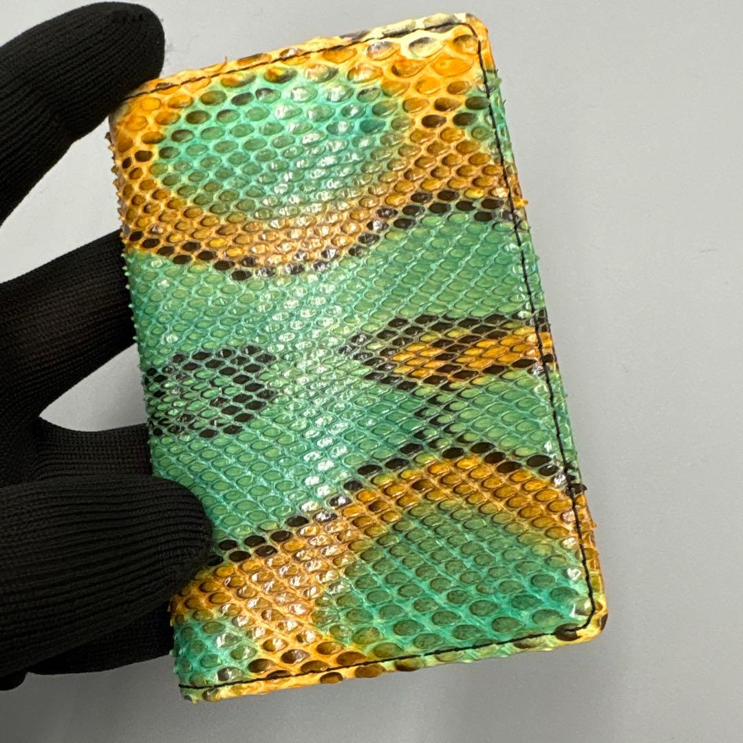 パイソン名刺入れとパイソン財布セット