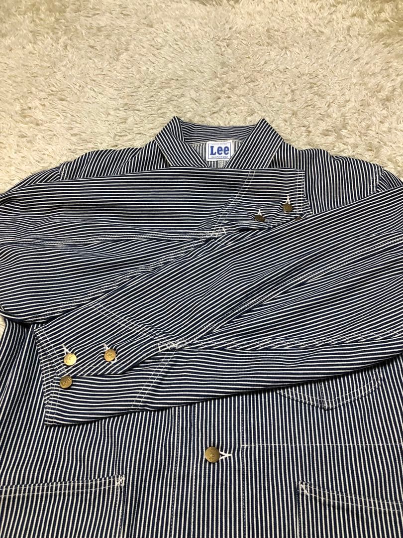 極美品　Lee リー　カバーオール　ヒッコリー ロコジャケット　復刻　91-J