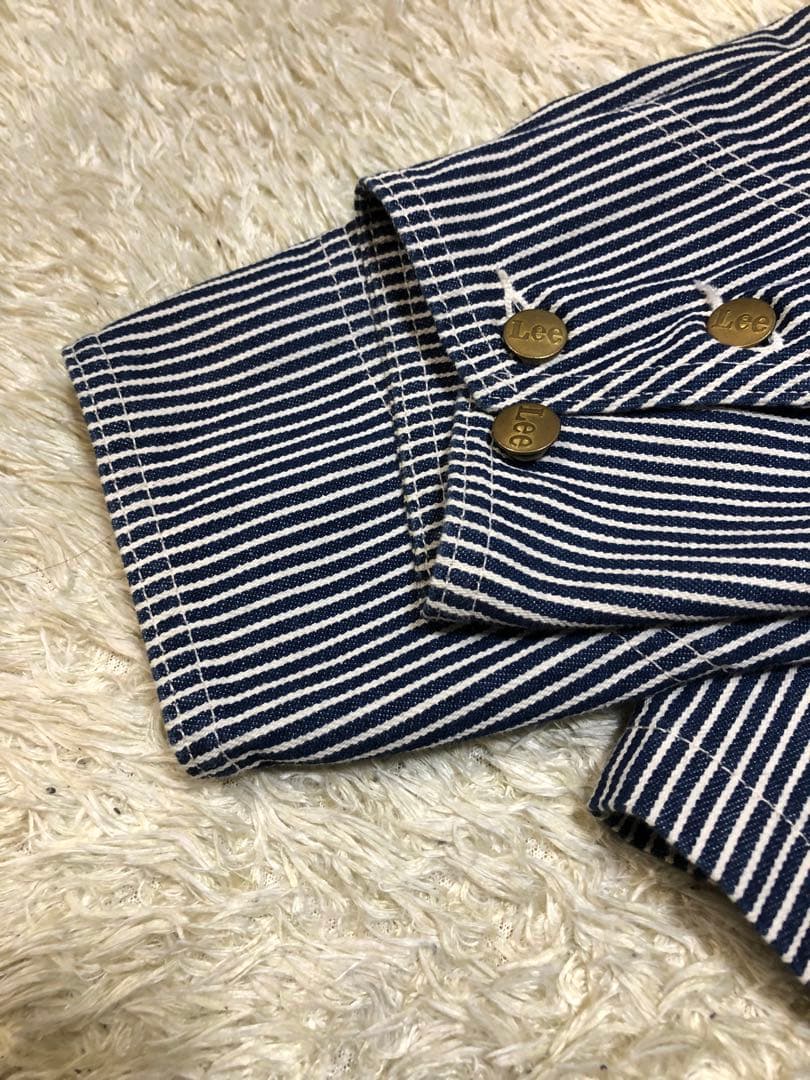 極美品　Lee リー　カバーオール　ヒッコリー ロコジャケット　復刻　91-J